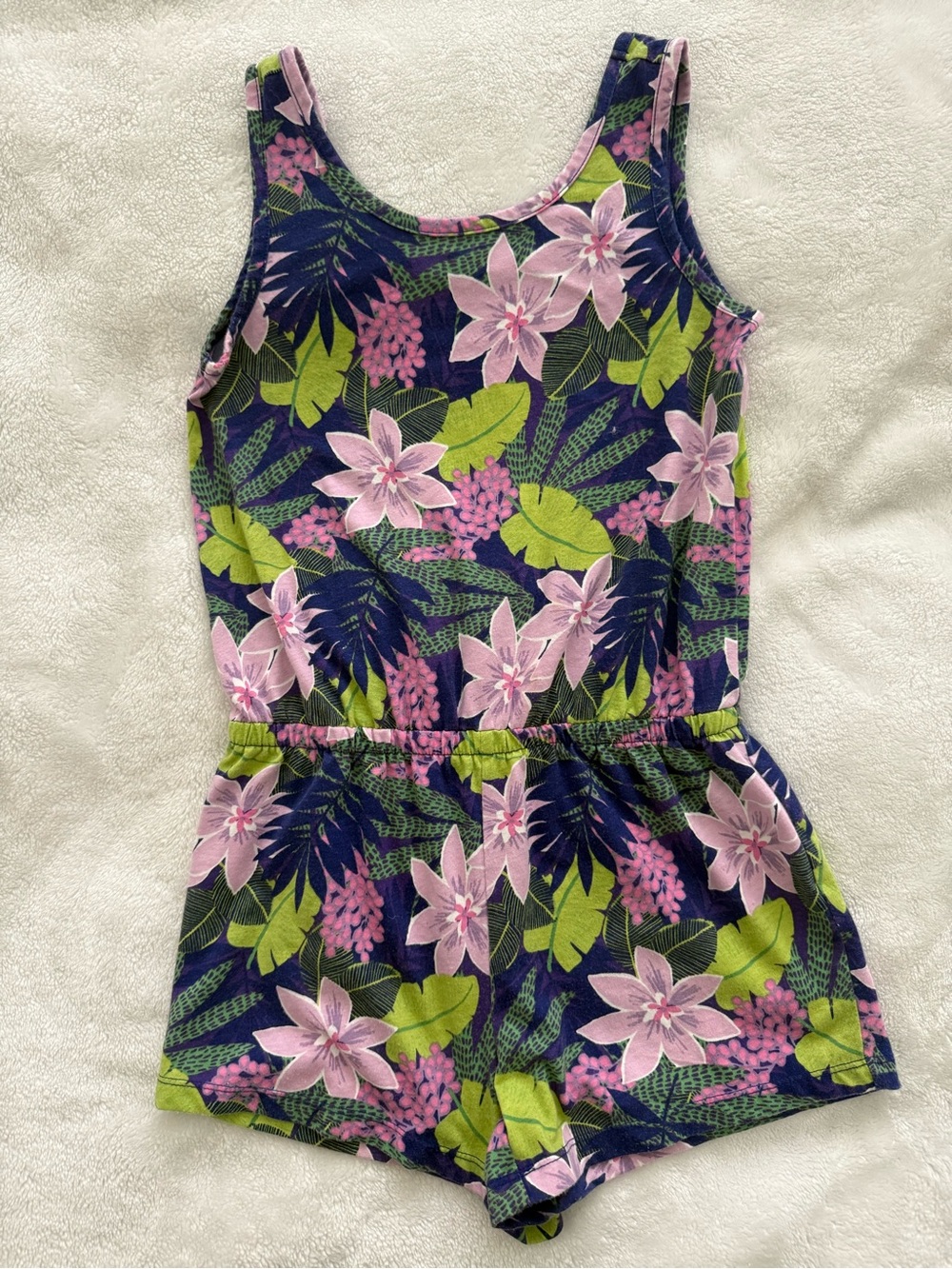 The Children's Place Girls Floral Romper